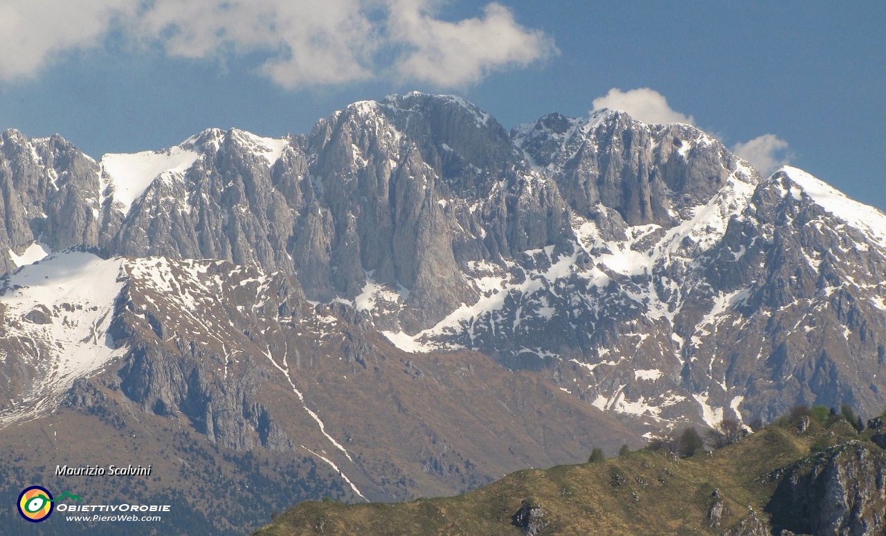 27 Presolana del Prato, Presolana Centrale, Presolana Orientale e Monte Visolo..JPG